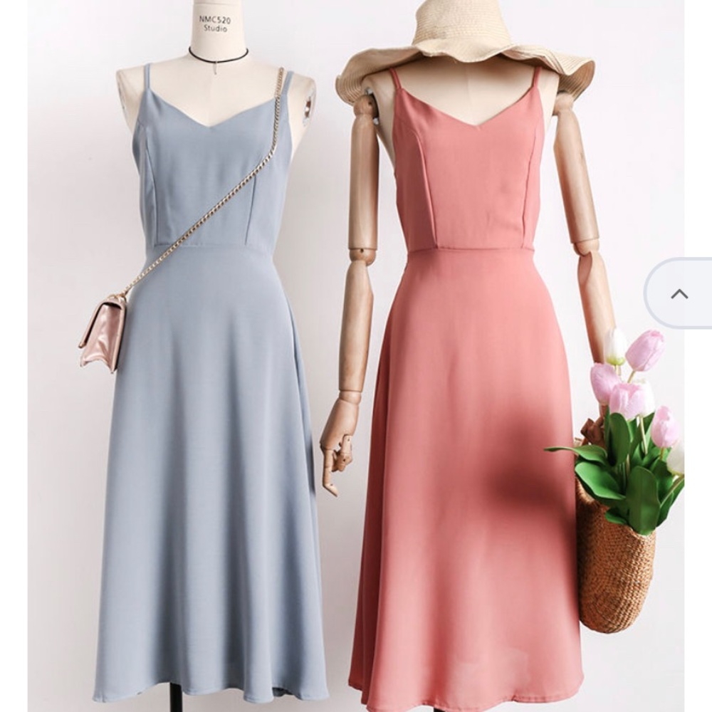Open Back Sleeveless Dress